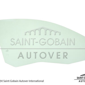 RH FRONT DOOR GLASS GREEN SEKURIT